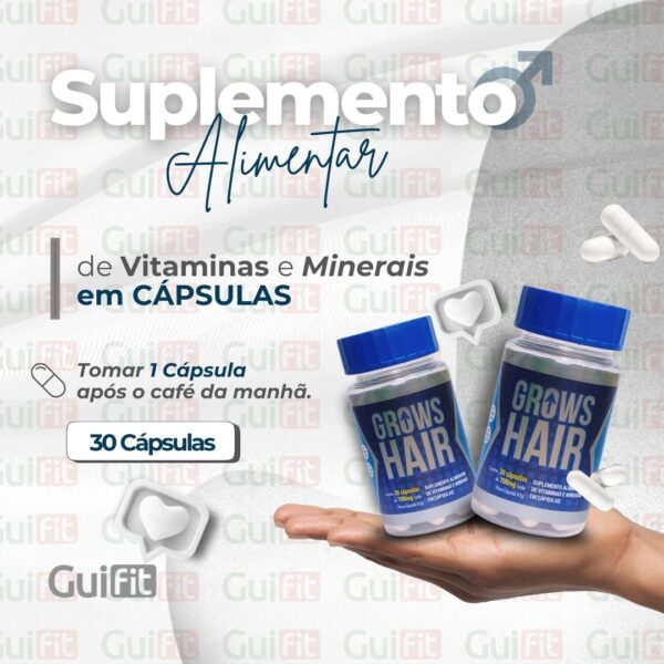 Grows Hair Masculino - GuiFit - Imagem 3