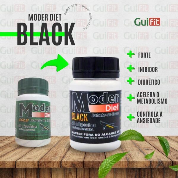 MODER DIET BLACK - GUIFIT